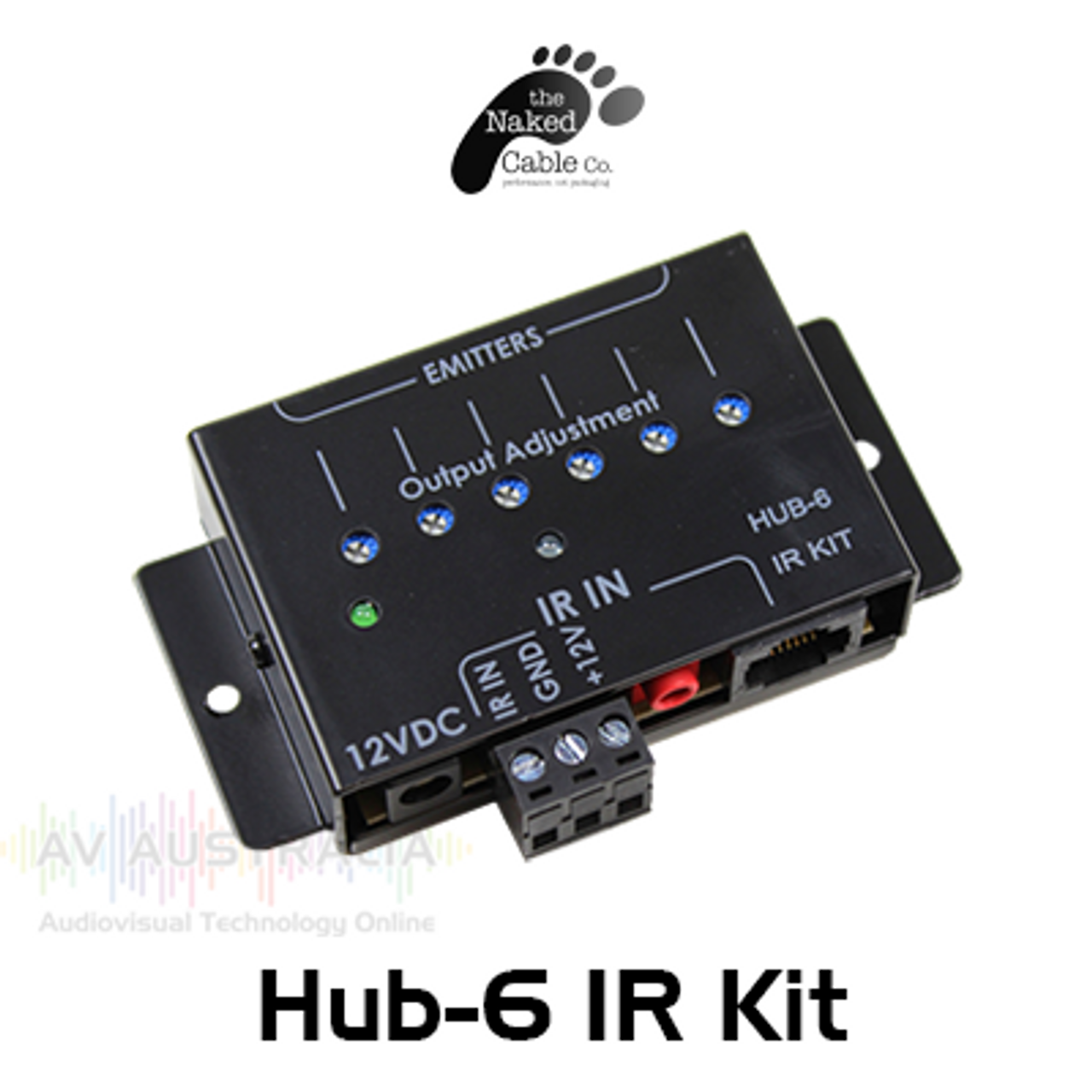 Naked Cable Hub-6 IR KIT