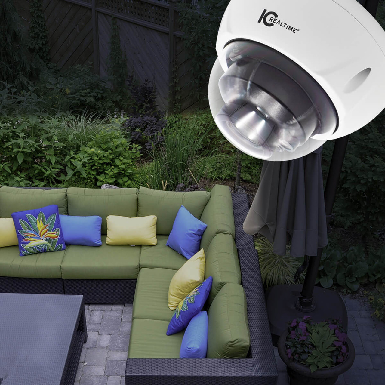 IC Realtime 4MP Varifocal Lens Outdoor Dome & Bullet PoE Cameras with 16-Ch NVR Package