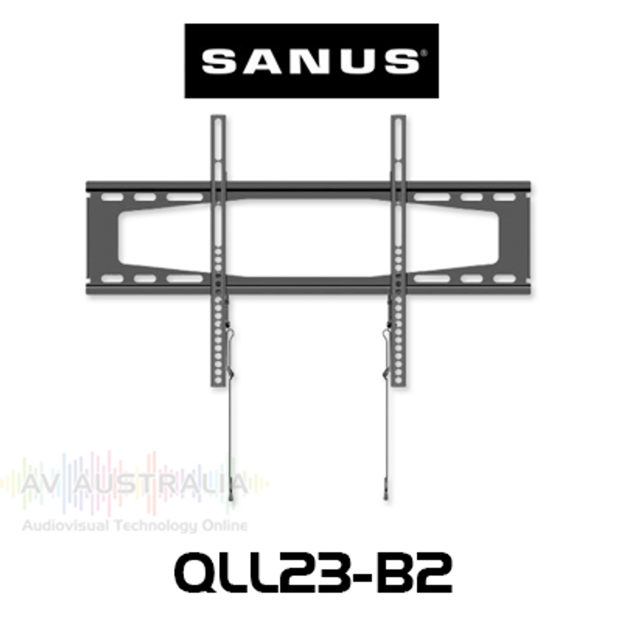 Sanus QLL23-B2 Low Profile Fixed Wall Mount For 40"-70" Displays (45kg Max)
