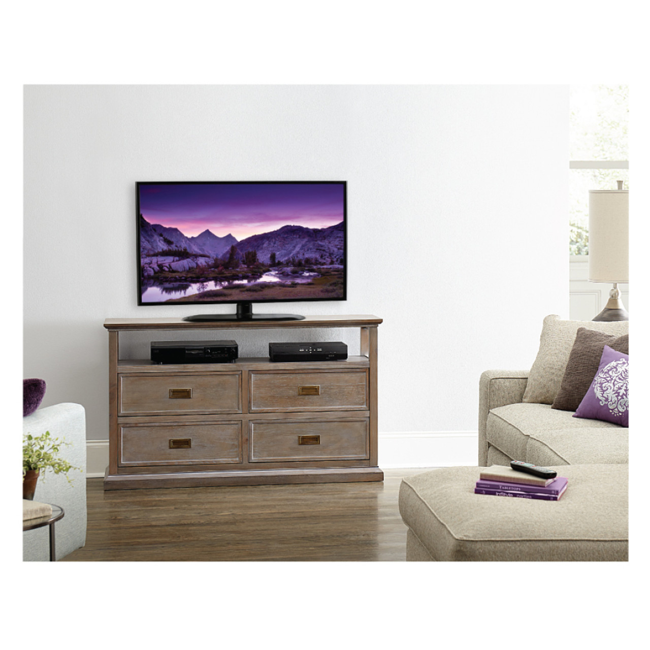 Sanus FTVS1-B2 Universal Swivel TV Base For 32"-65" Displays (27kg Max)
