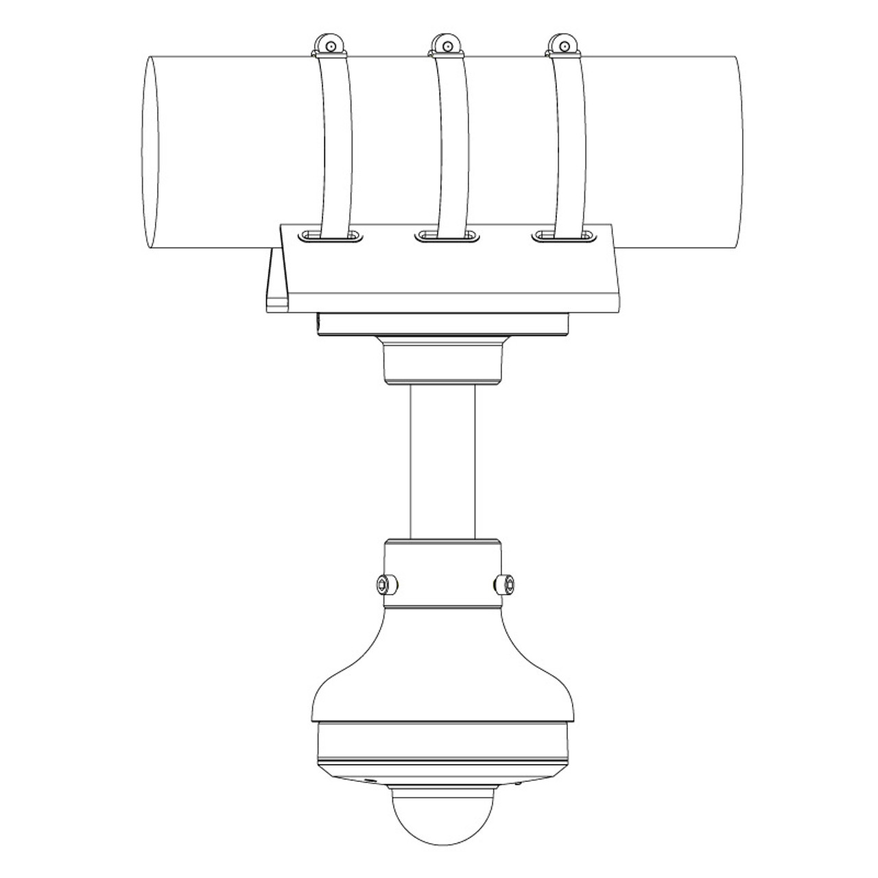 VIP Vision Specialist AI 4MP 4x Zoom IP66 Vandal PoE PTZ Dome IP Camera