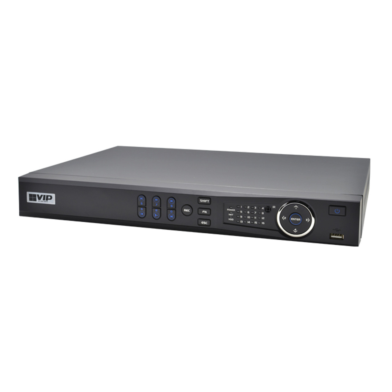 VIP Vision Professional 8 Channel 2-Bay Network Video Recorder with ePoE (320Mbps)