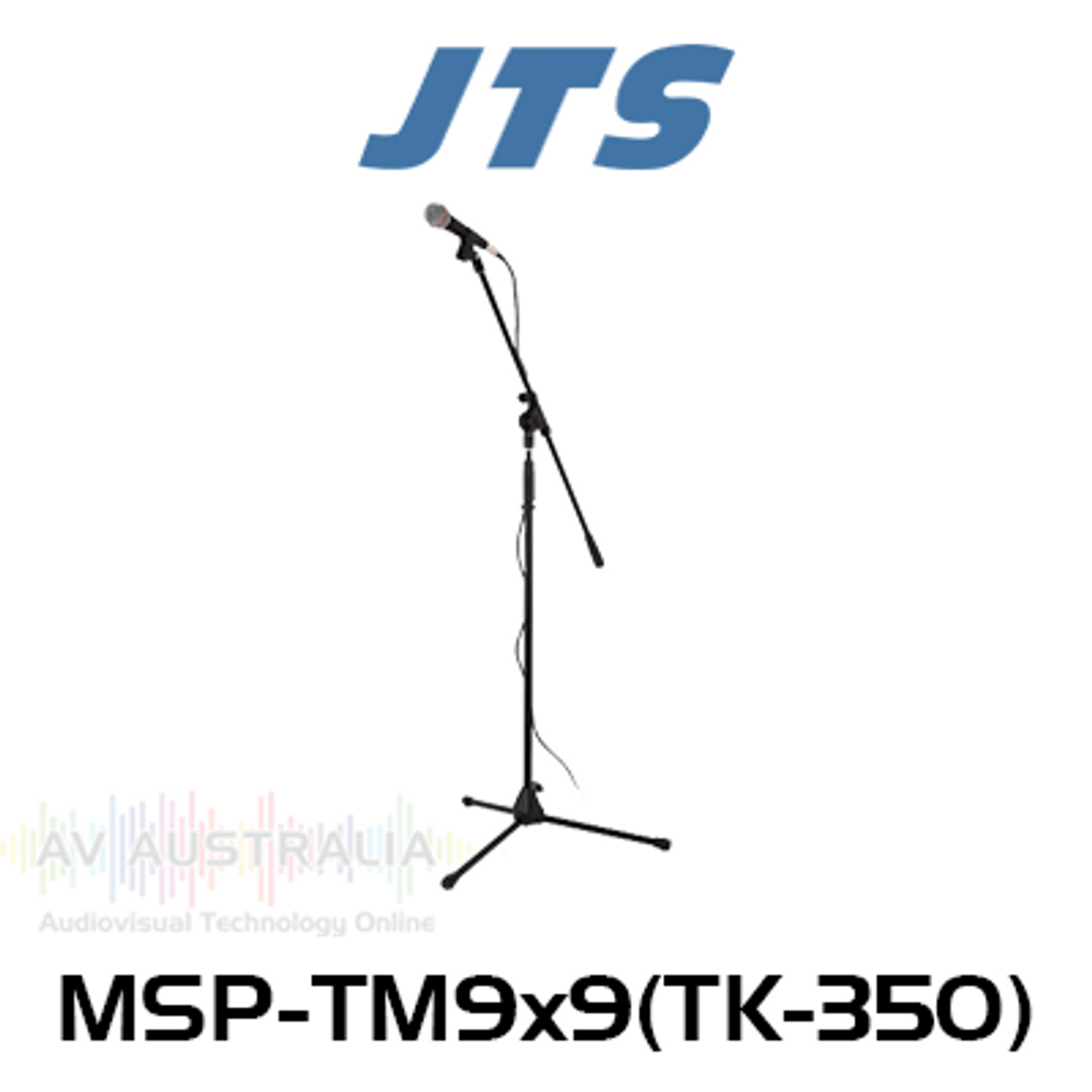 JTS Microphone Floor Stand With Adjustable Boom