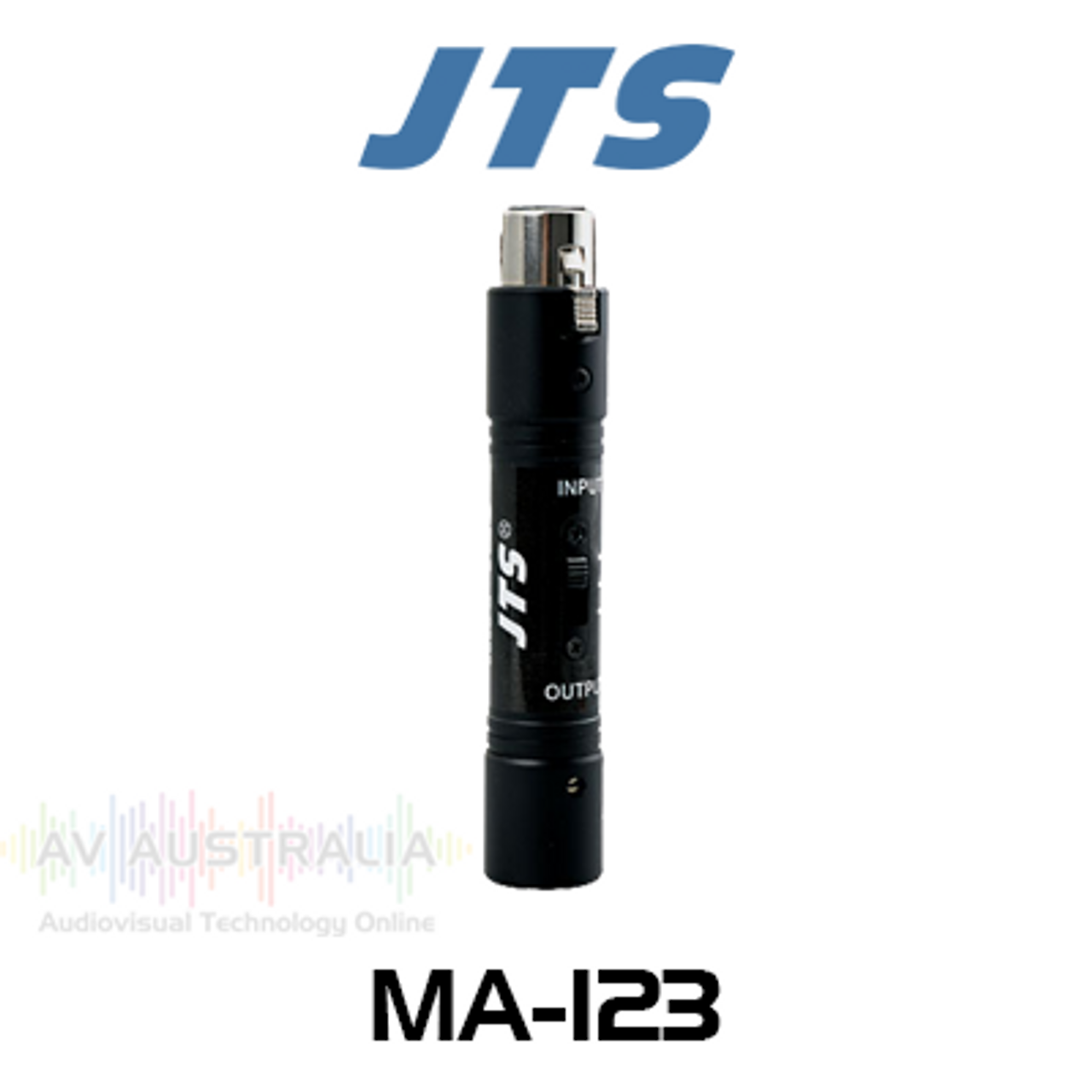 JTS MA-123 Adjustable In-Line Attenuator