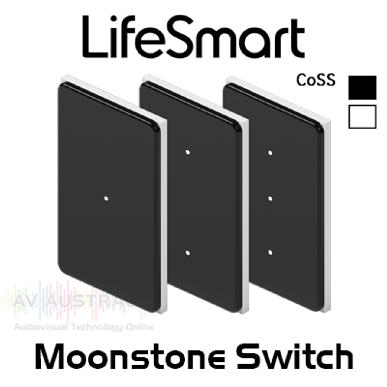 LifeSmart 1/2/3-Button Moonstone Switch