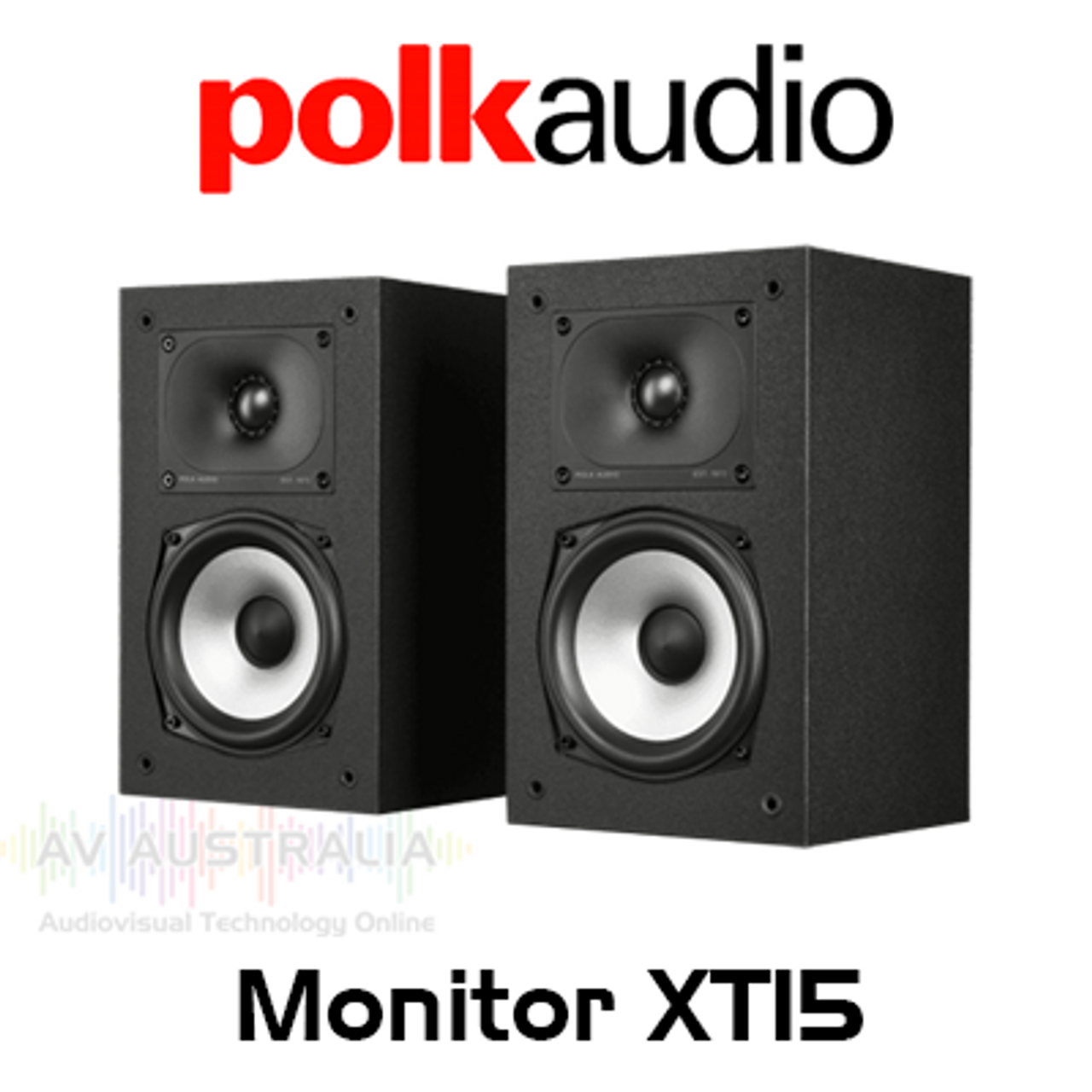 Polk Audio Monitor XT15 5.25" Bookshelf Speakers (Pair)
