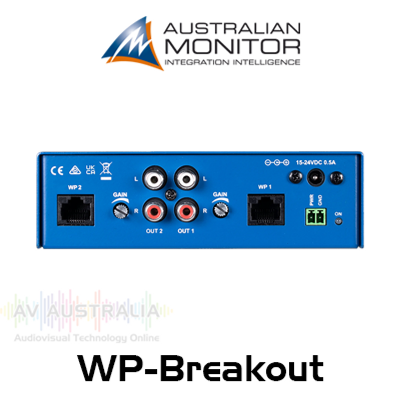 Australian Monitor WP-BREAKOUT Wall Panel Accessory Box