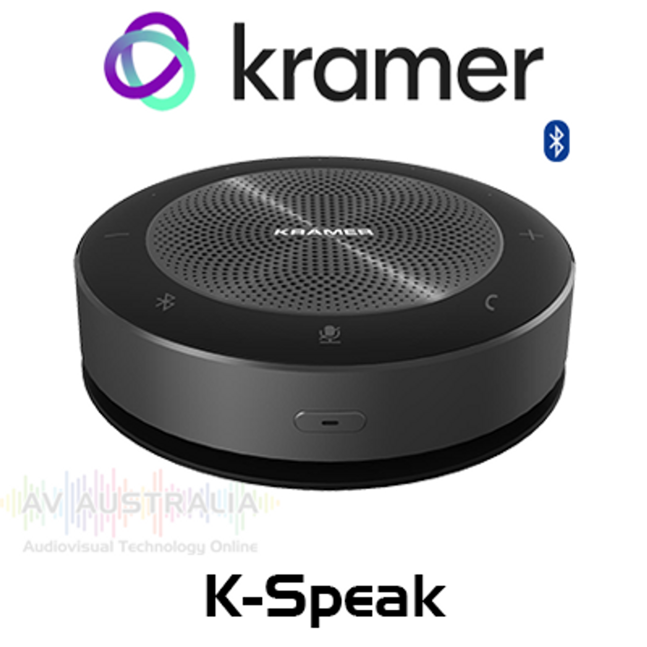 Kramer K-Speak Omnidirectional USB / AUX / Bluetooth Speakerphone