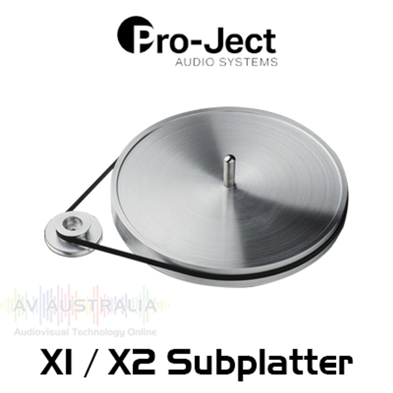 Pro-Ject X1 and X 2 Aluminium Subplatter Upgrade