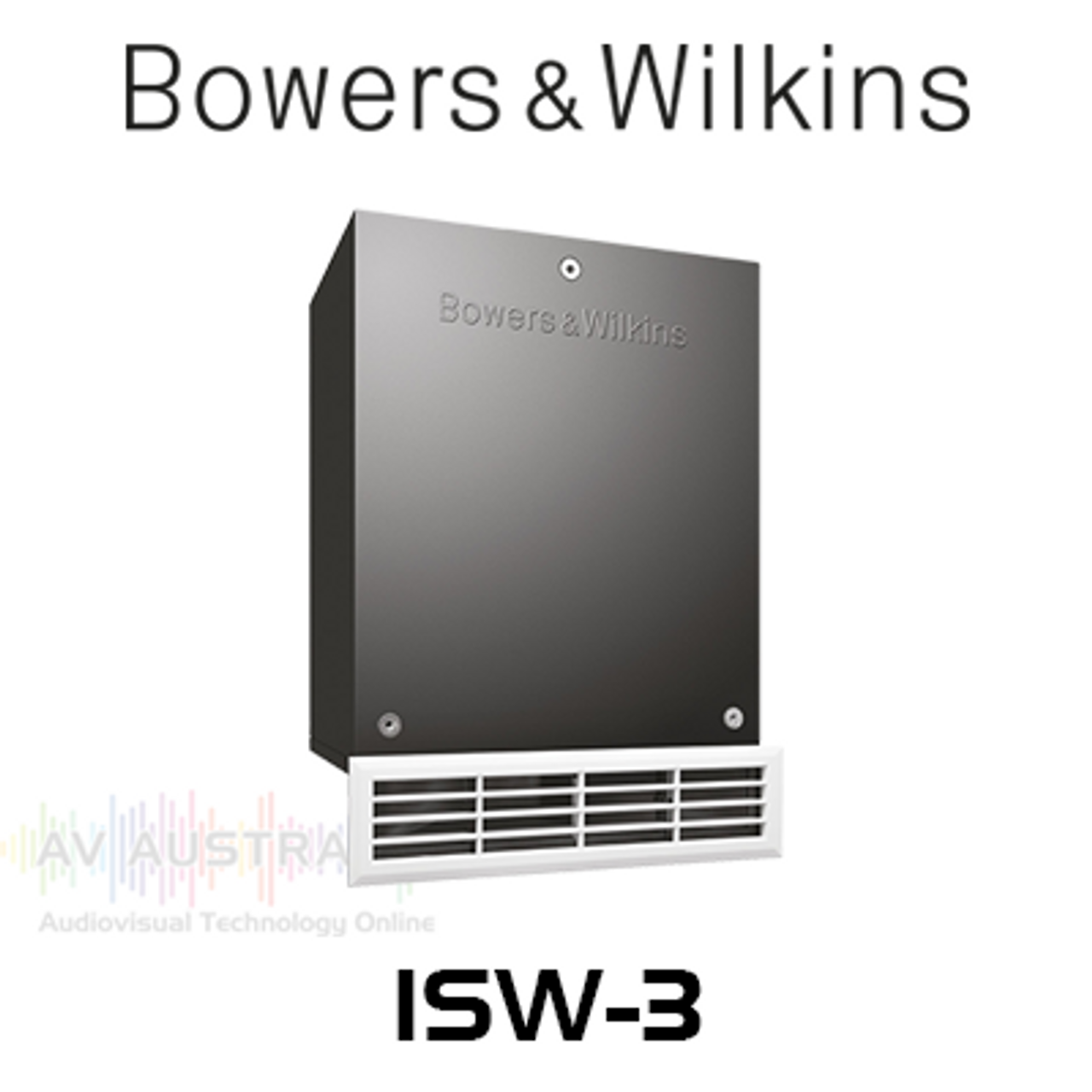 Bowers & Wilkins ISW-3 Dual 6.5" Kevlar In-Wall/Ceiling Subwoofer (Each)