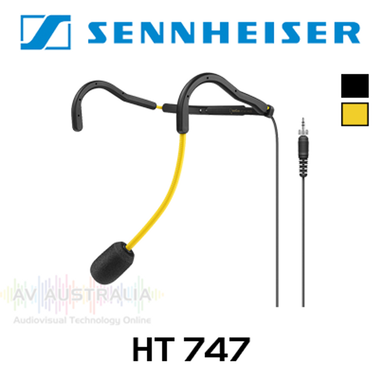 Sennheiser HT747 Sweat-Resistant Supercardioid Fitness Headset