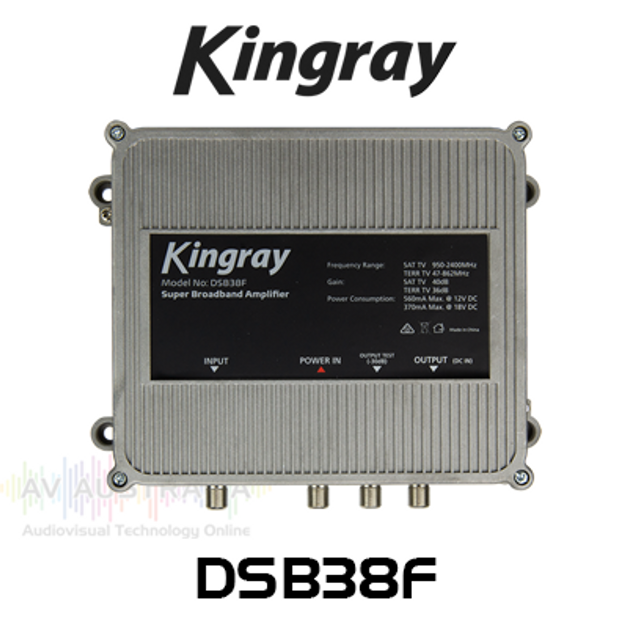 Kingray DSB38F Super Broadband Distribution Amplifier