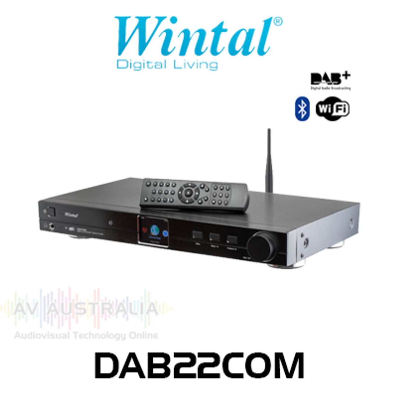 Wintal DAB22COM FM DAB Tuner & Internet Radio With Bluetooth | AV Australia  Online