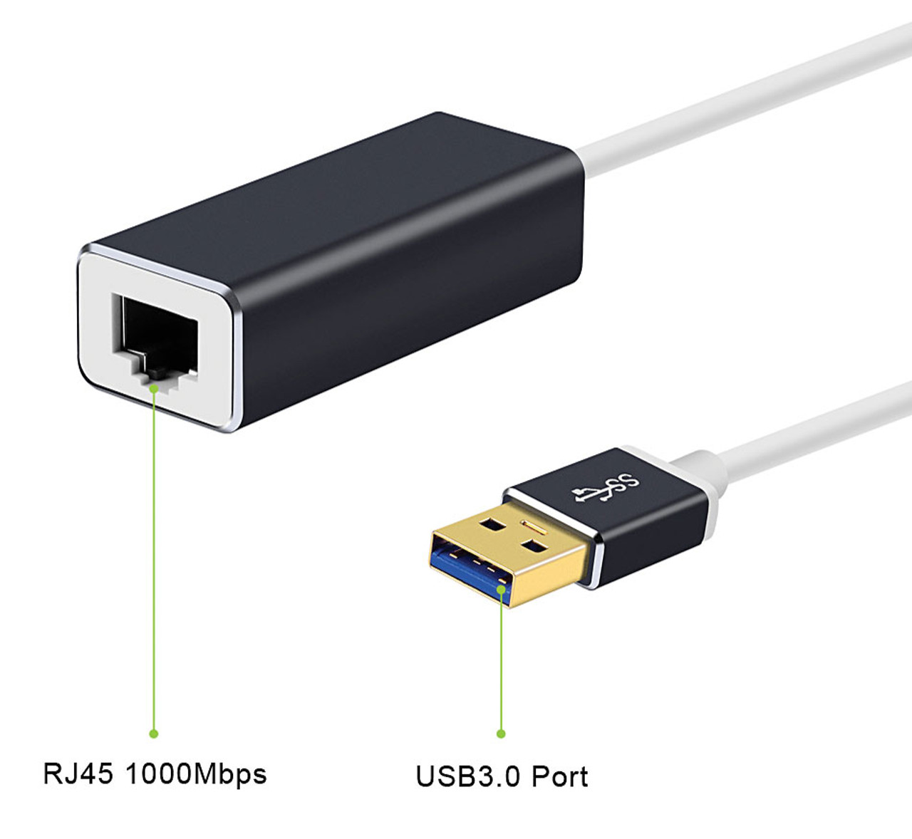 USB 3.0 To RJ45 Gigabit Ethernet Adapter