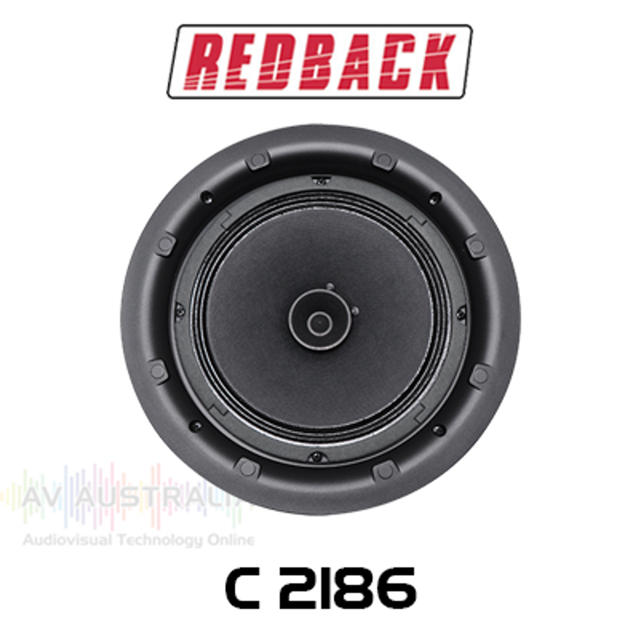 Redback 6.5" Fastfix 5W 100V Twin Cone In-Ceiling Speaker (Each)