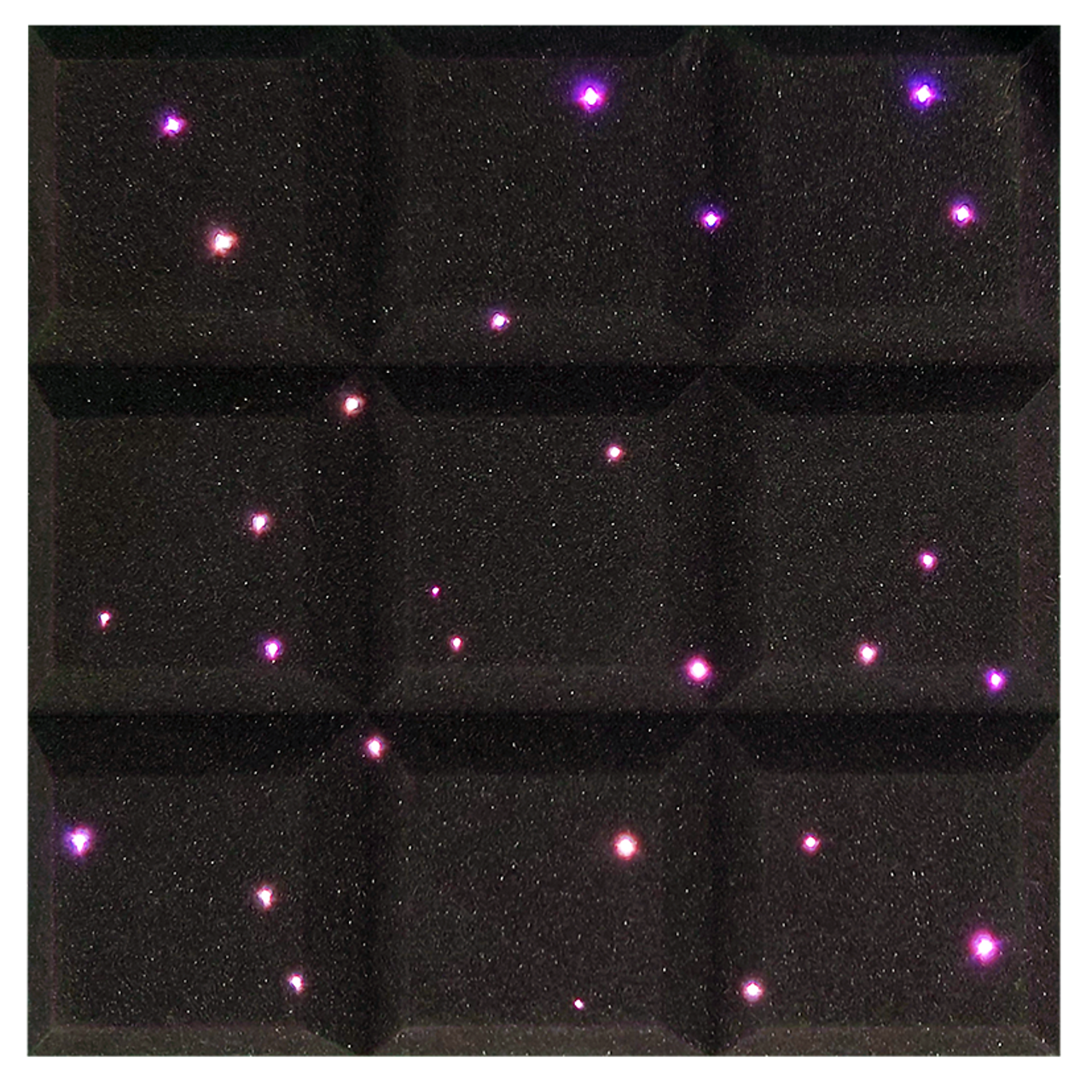 LightEFX StarEFX Starlight Acoustic Foam Panel Kit (Pad/Grid/Wedge)