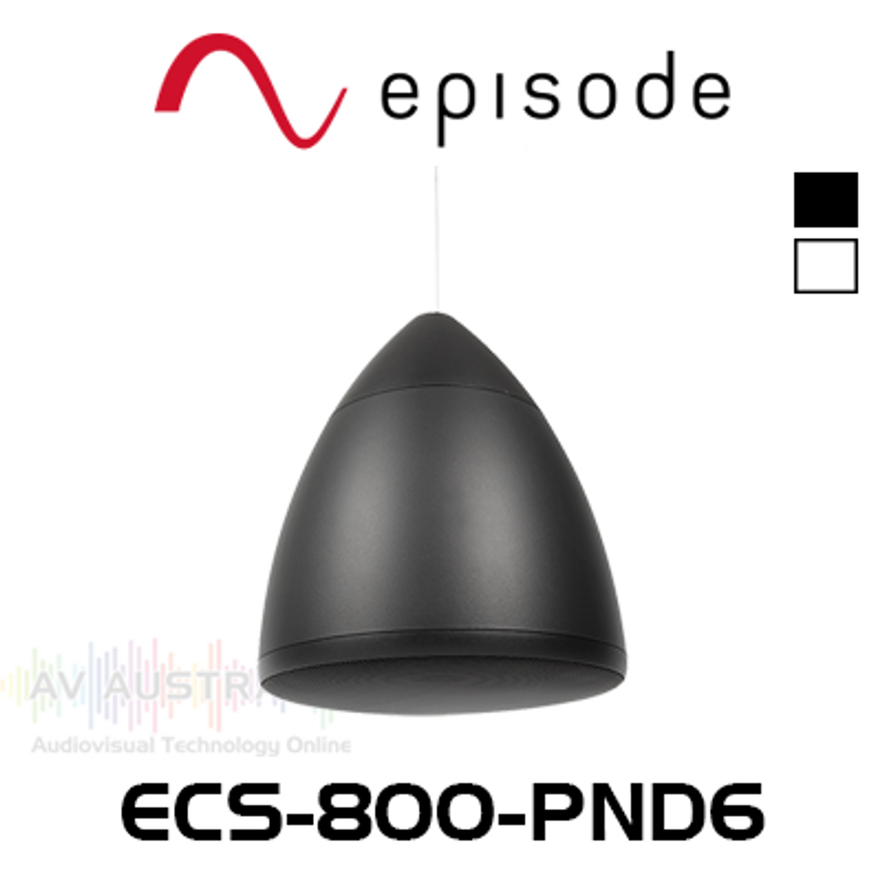 Episode 800 Commercial Series 6.5" 8 ohm 70/100V Pendant Speaker With Gripple Kit (Each)