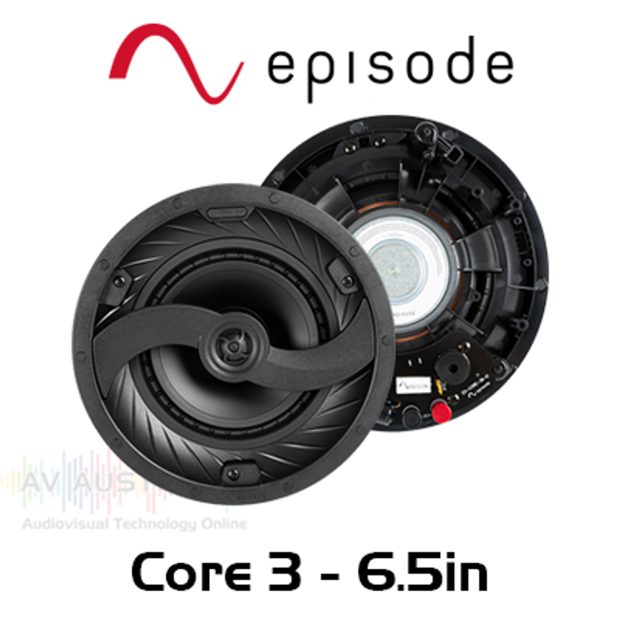 Episode Core 3 Series 6.5" In-Ceiling Speakers (Pair)