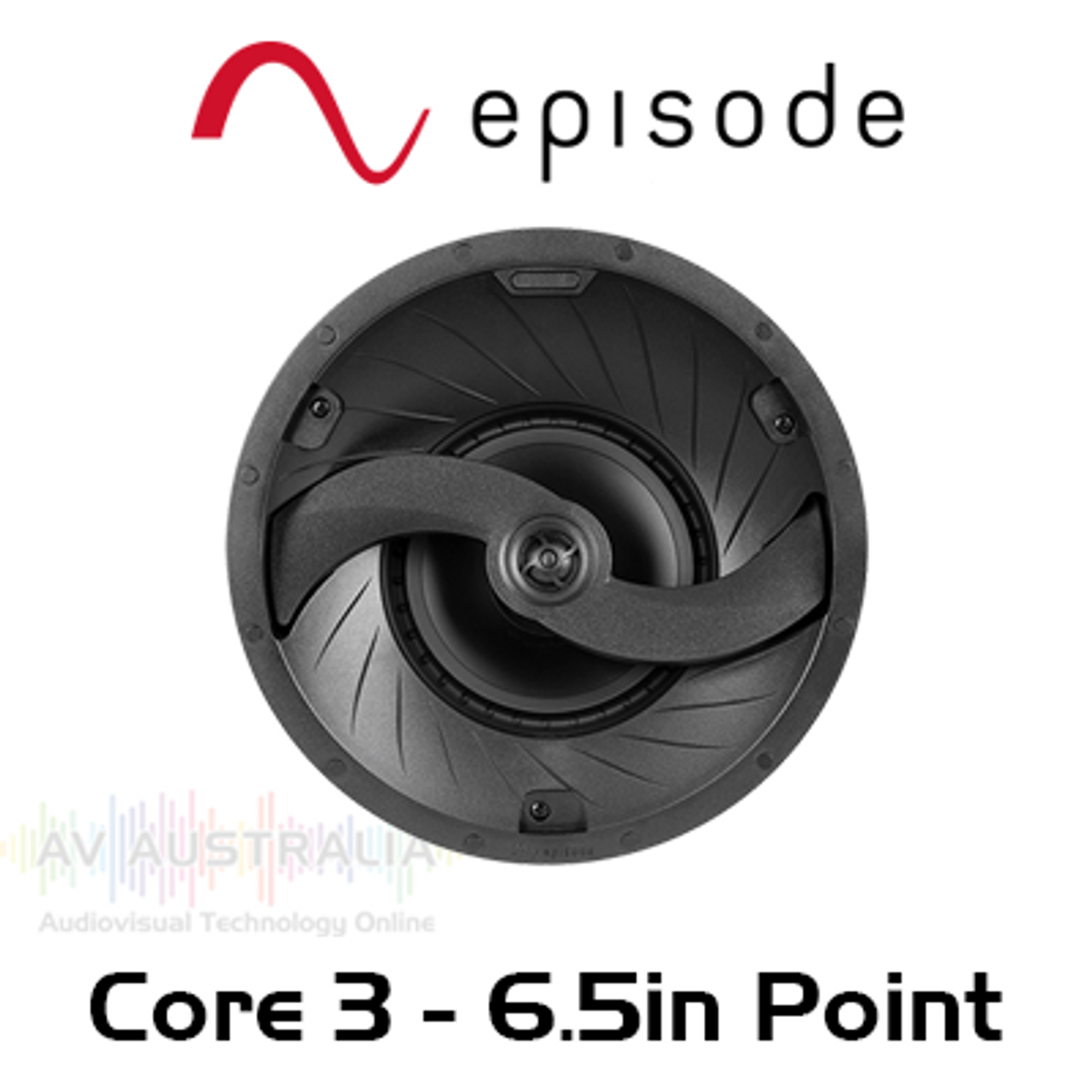 Episode Core 3 Series 6.5" In-Ceiling Point Speaker (Each)