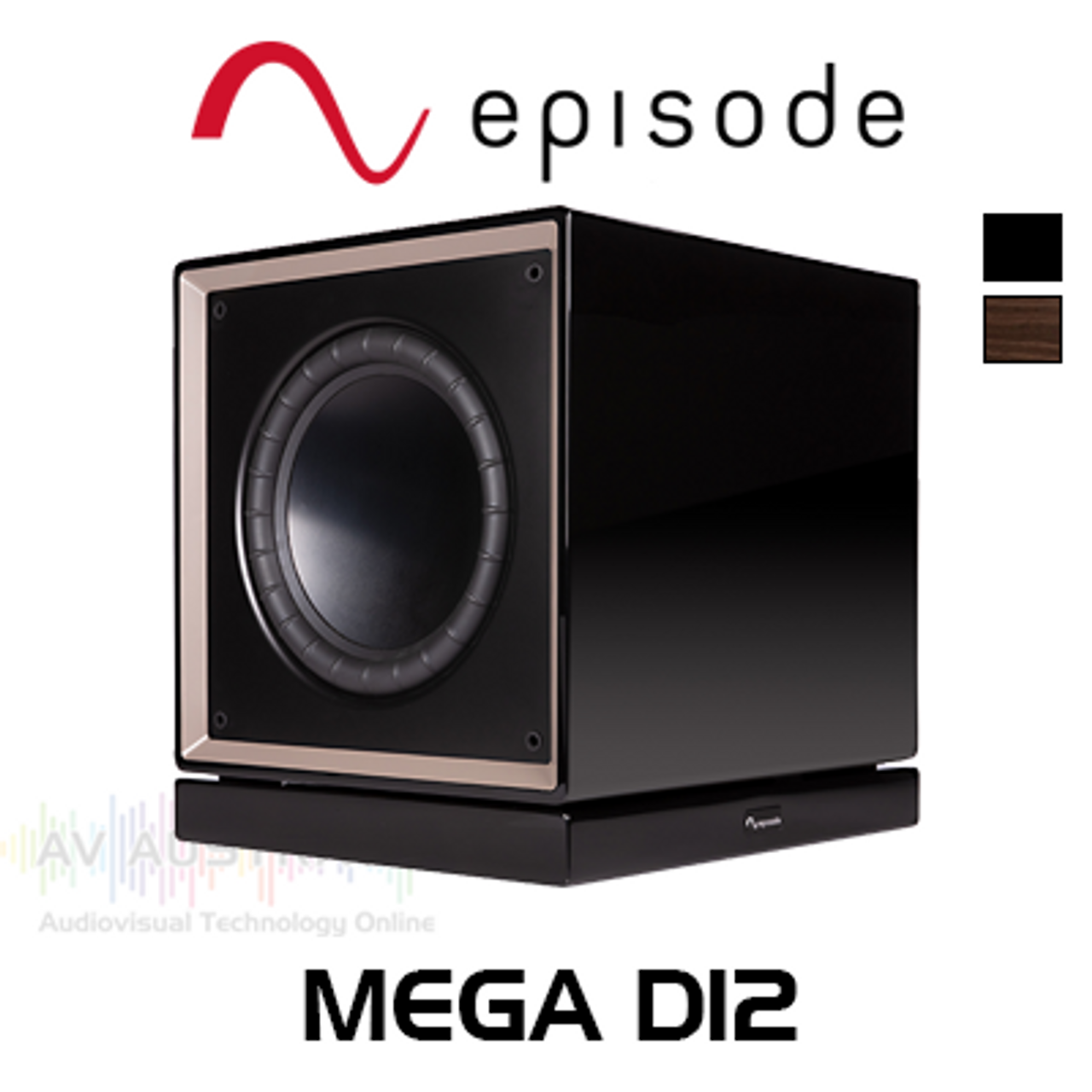 Episode Mega D Series Dual 12" 1000W RMS Sealed Subwoofer