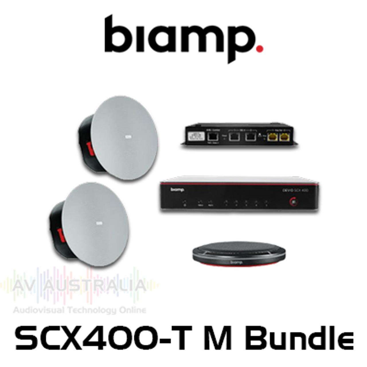 Biamp Devio SCX 400 With Tabletop Mic For Medium Conference Room