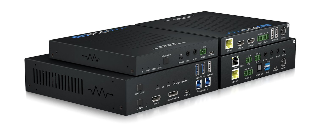 BluStream HEX70HDUK-KIT 4K UHD Multi Format HDBaseT CSC Extender Set (40m)