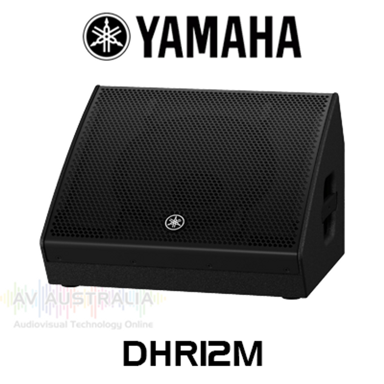 Yamaha DHR12M 12 Bi-Amped Powered Bass-Reflex Floor Monitor Speaker