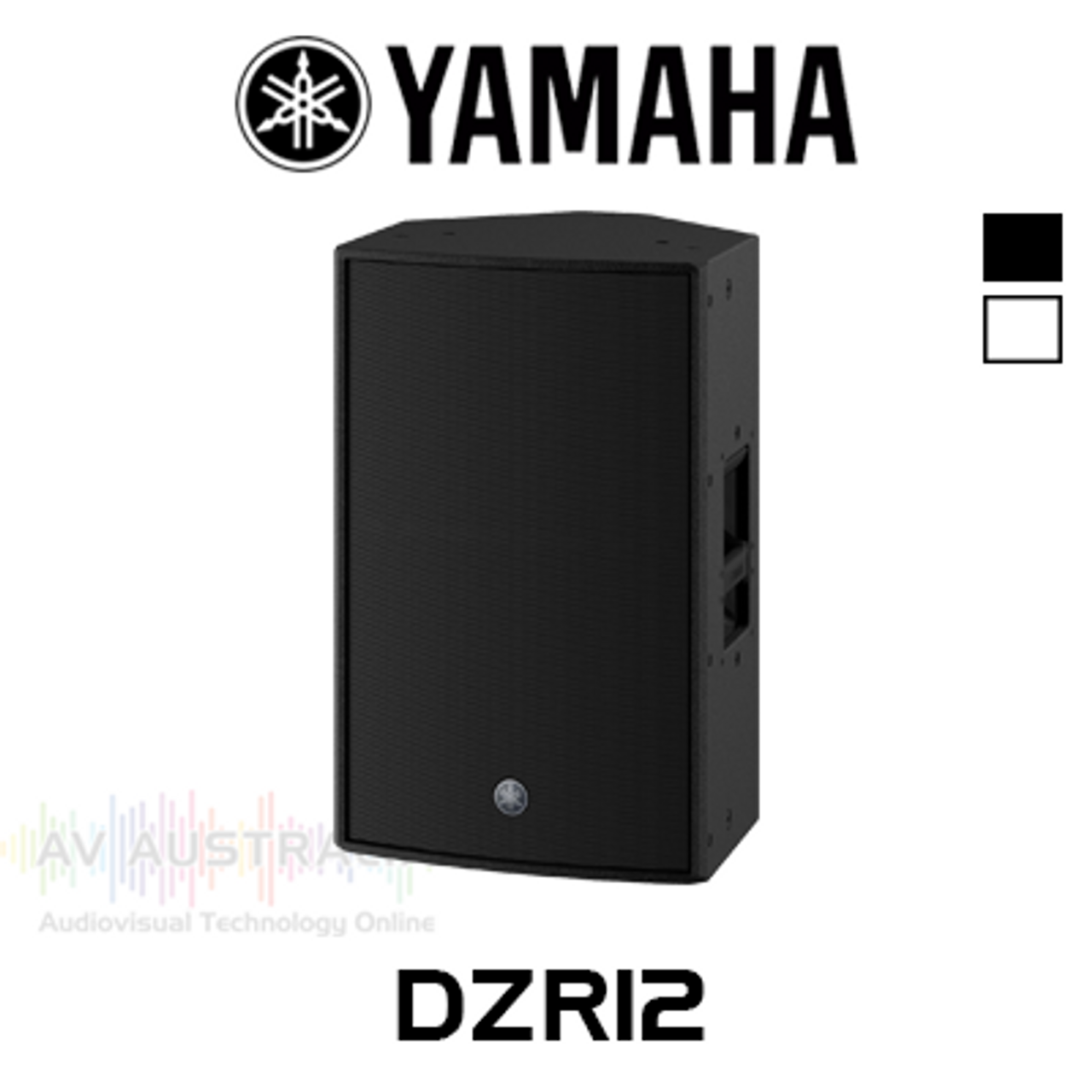 Yamaha DZR12 12" Bi-Amped Powered Bass-Reflex Loudspeaker (Each)
