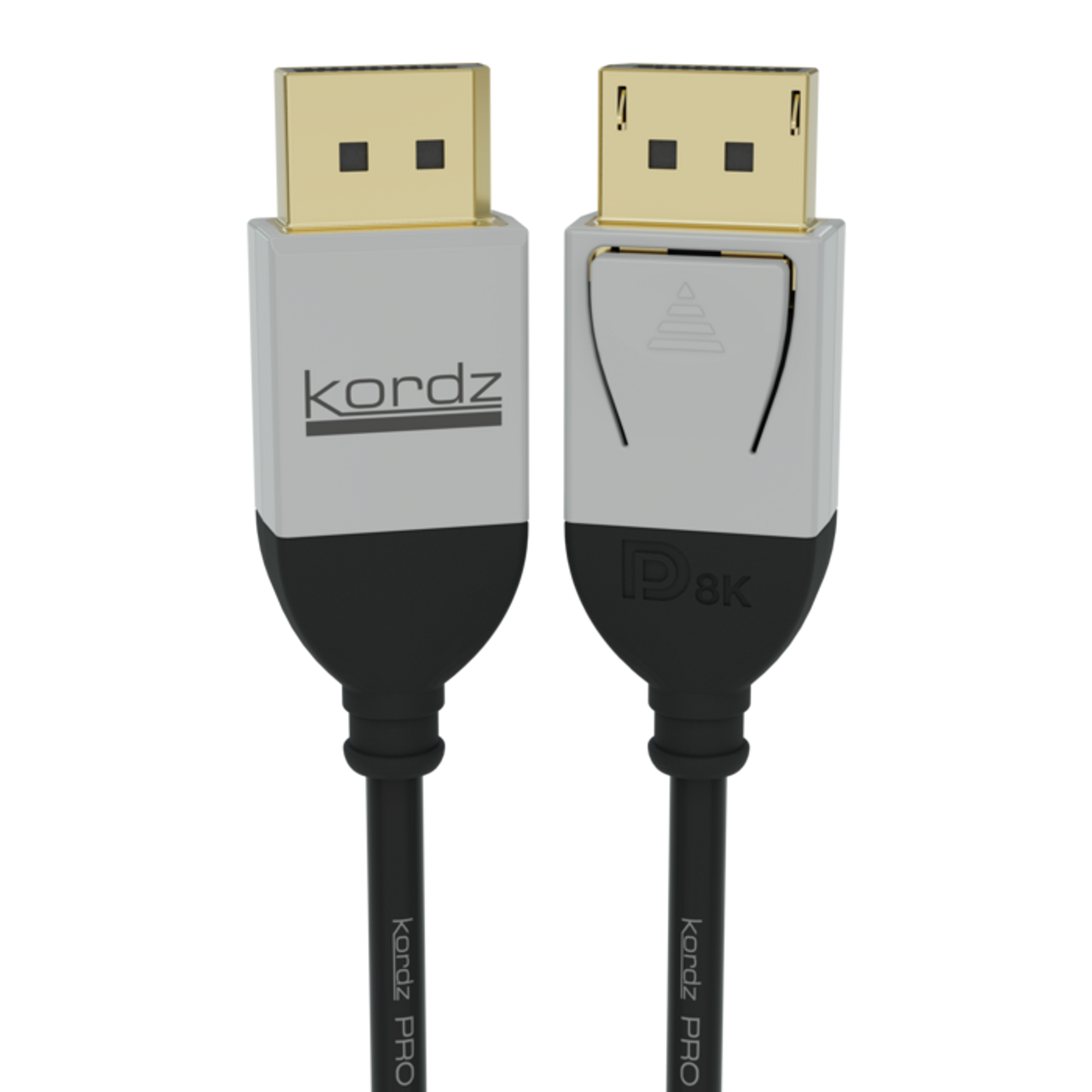 Kordz Pro Series 8K 32.4Gbps DisplayPort 1.4 Cables (1-5m)