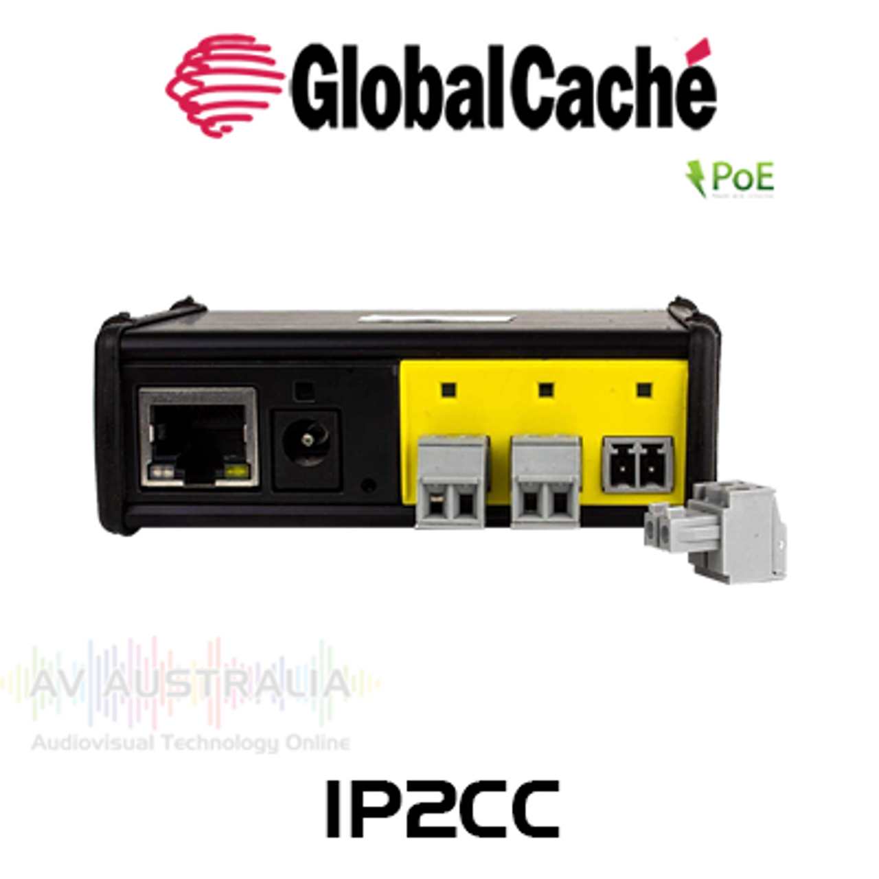 Global Cache IP to Contact Closure PoE