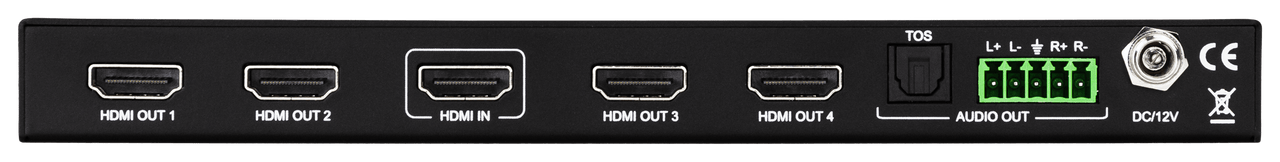 AVPro Edge AC-DA-14X 1x4 8K 40Gbps HDMI 2.1 Distribution Amplifier