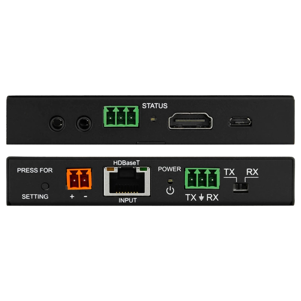 AVPro Edge 4K60 4:4:4 HDR HDMI Over HDBaseT PoH Receiver With Audio Extraction and 2-Way IR & RS232 (70m)