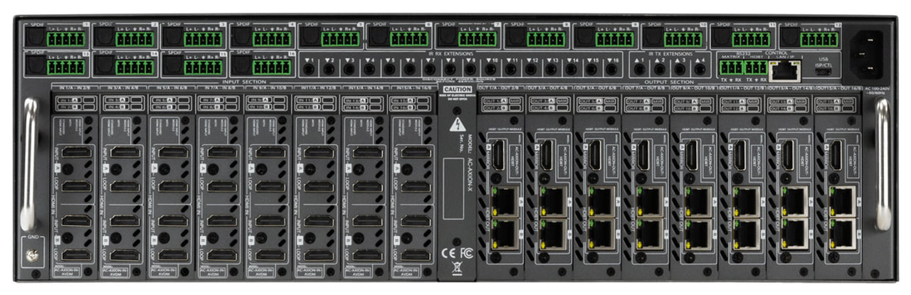 AVPro Edge Axion-X 16 Modular Bays Video Distribution System (Chassis Only)