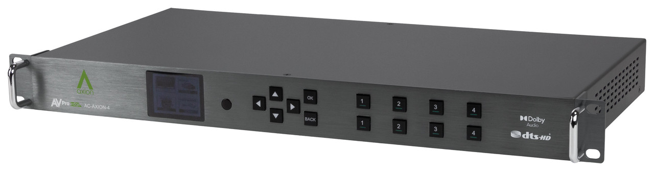 AVPro Edge 4x4 4K60 4:4:4 HDR HDMI Matrix Switcher With 4 HDBaseT/HDMI Outputs