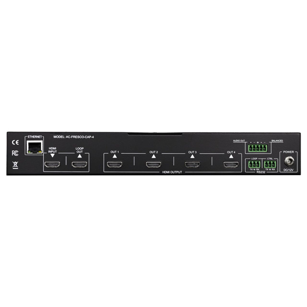 AVPro Edge Fresco 1x4 HDMI 4K60 4:4:4 Video Wall Processor