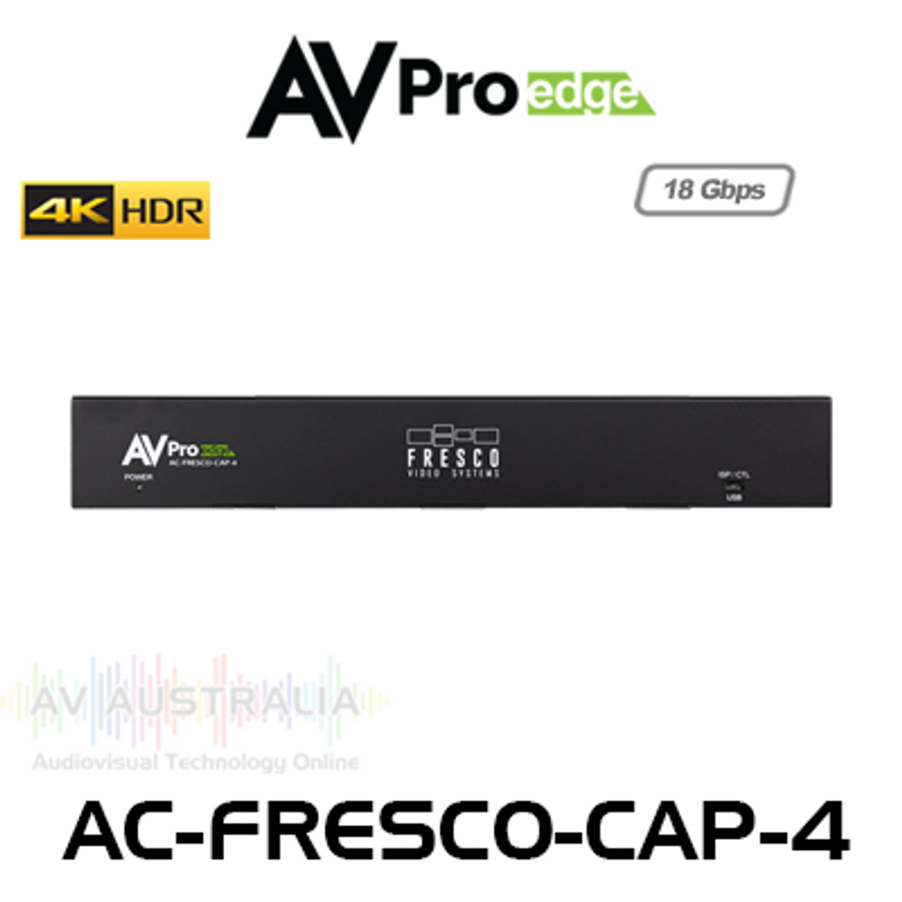 AVPro Edge Fresco 1x4 HDMI 4K60 4:4:4 Video Wall Processor