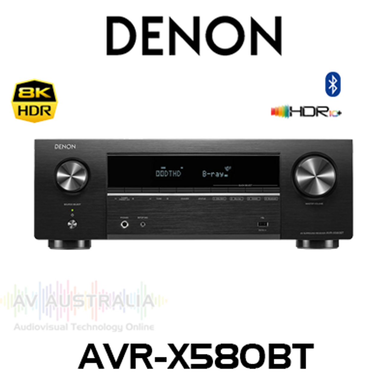 DENON AV5.2chサラウンドレシーバー AVR-X550BT - オーディオ機器