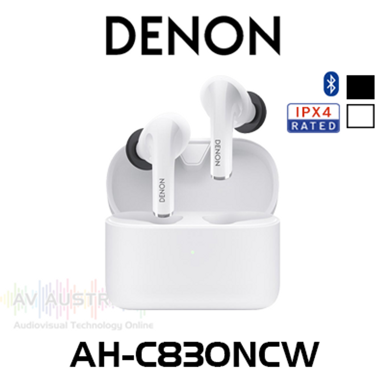 Denon AH-C830NCW ANC True Wireless In-Ear Headphones