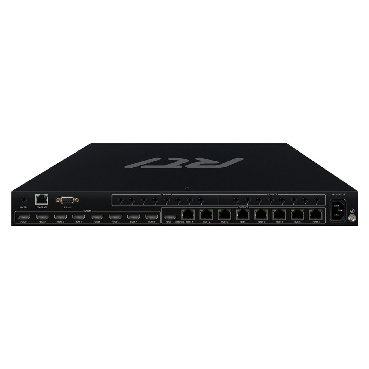 RTI VX88-18G 8x8 4K UHD HDBaseT Matrix Switcher (40m)