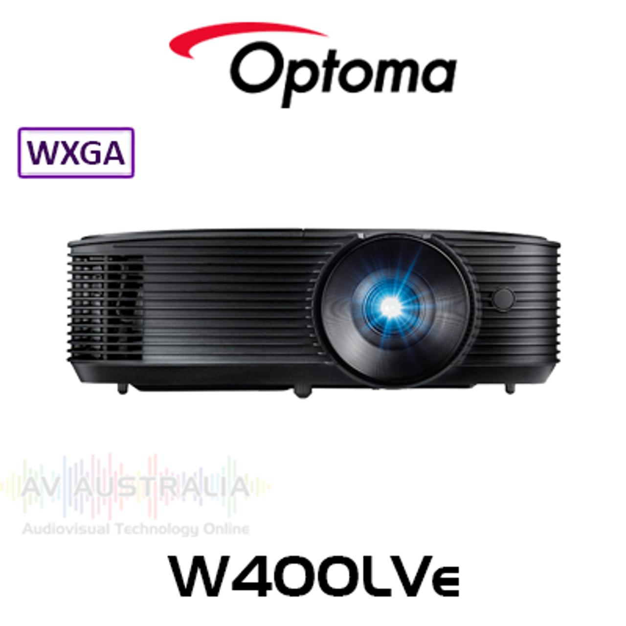 Optoma W400LVe WXGA 4000 Lumens High Contrast Business DLP Projector
