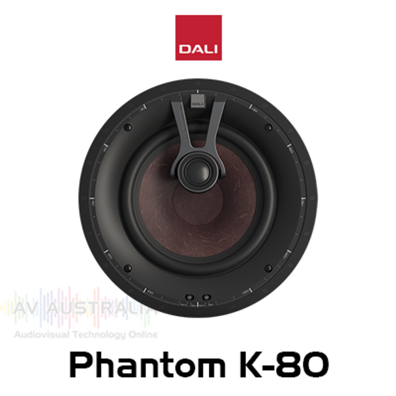 Dali Phantom K-80 8" In-Ceiling Speaker with Angled Tweeter (Each)