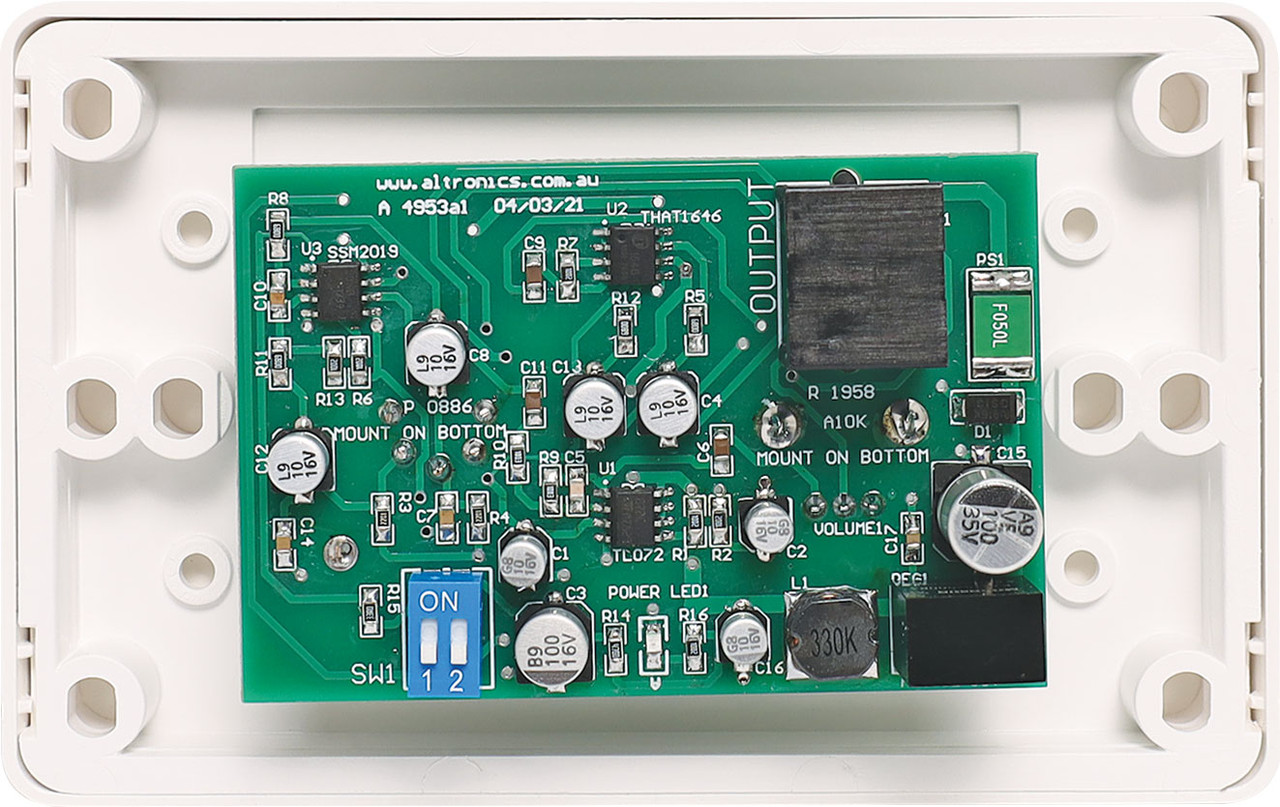 Redback 5-Pin XLR Transmitter Wallplate