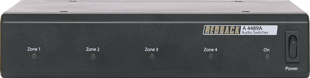 Redback 4 Zone Paging Relay Box To Suit A4488 Paging Microphone