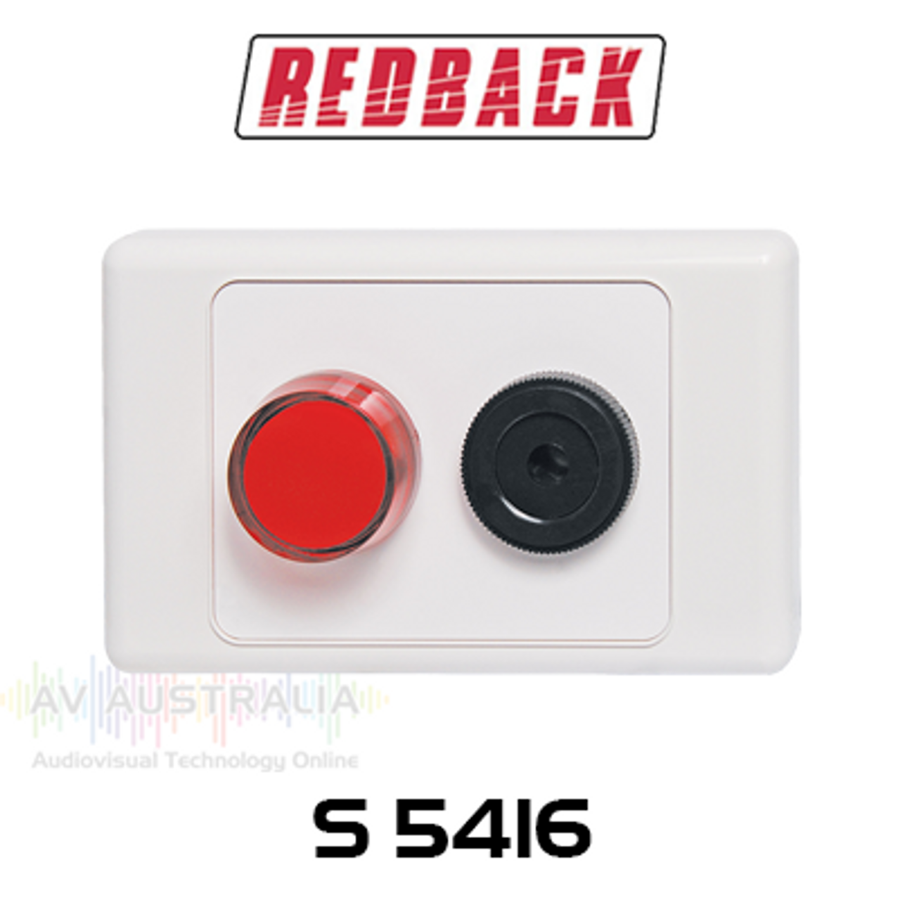 Redback Indicator & Siren Wallplate