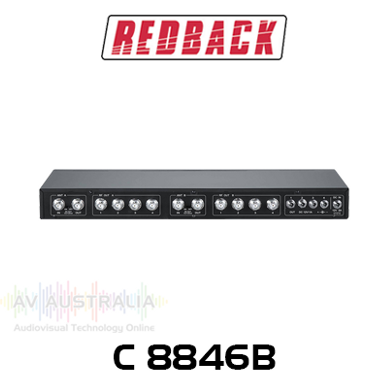 Redback UHF Wireless Microphone System Antenna Divider