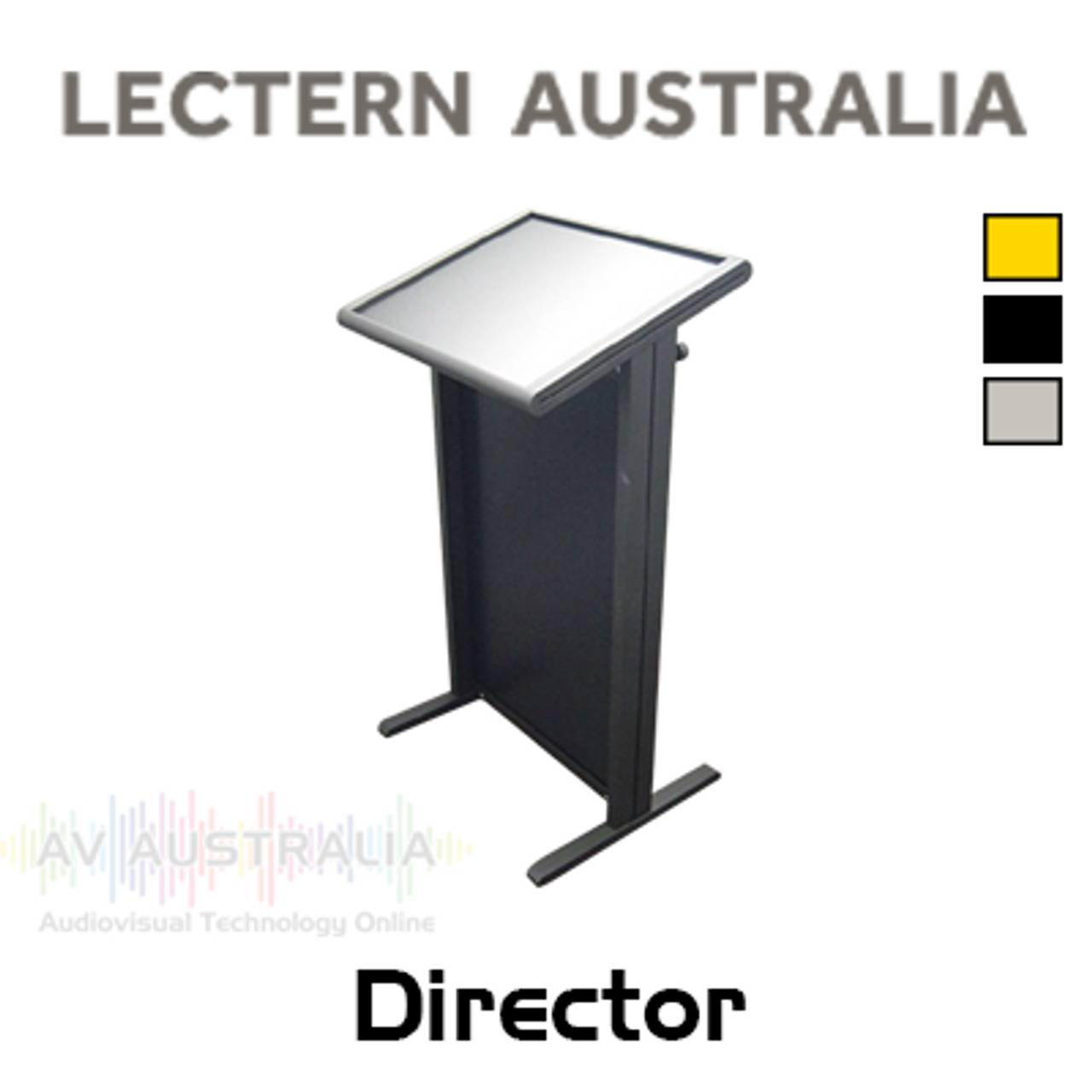 Lectern Australia AL1500 Director Aluminium Frame Lectern