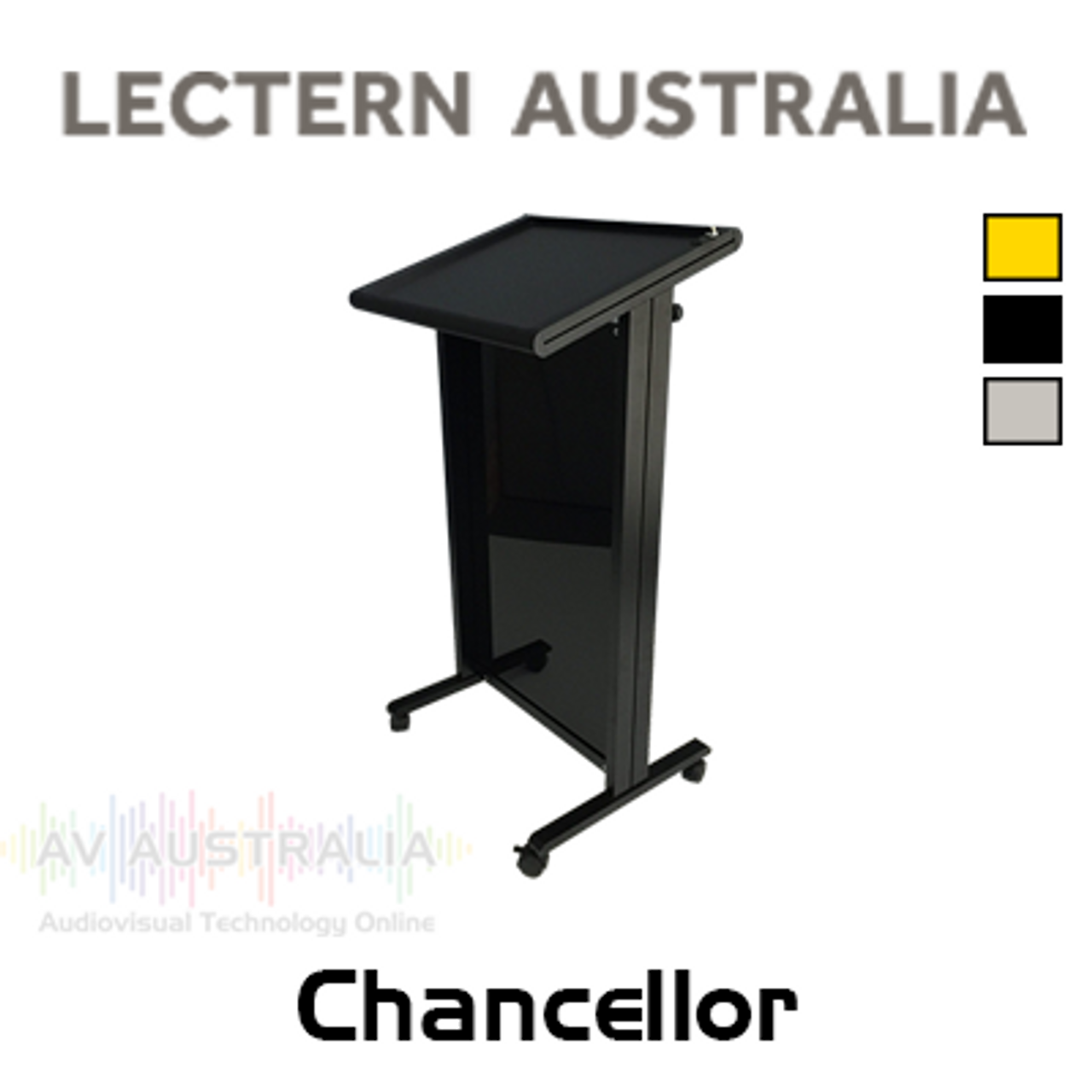 Lectern Australia AL1800 Chancellor Aluminium Frame Lectern