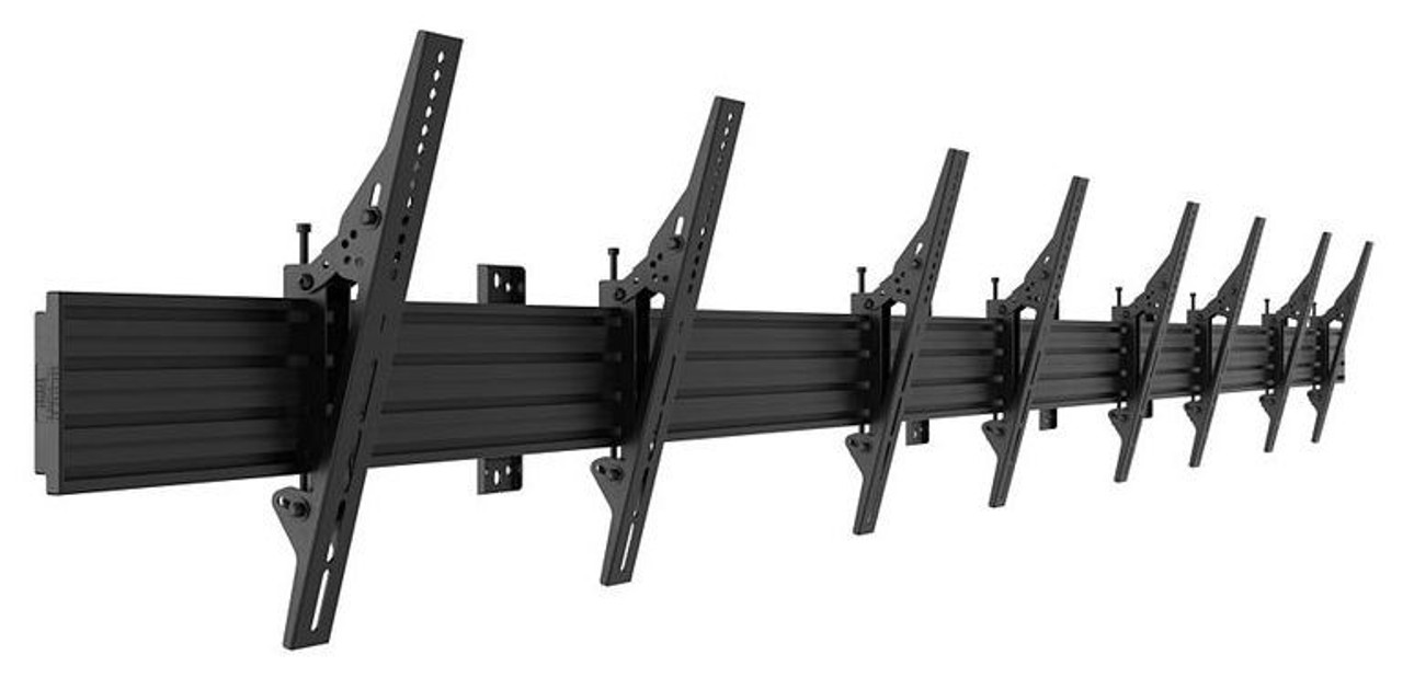 Atdec ADBS-4X1-39TW 4x1 VESA 400 Tilt Menu Board Wall Mount (50kg Max Per Screen)