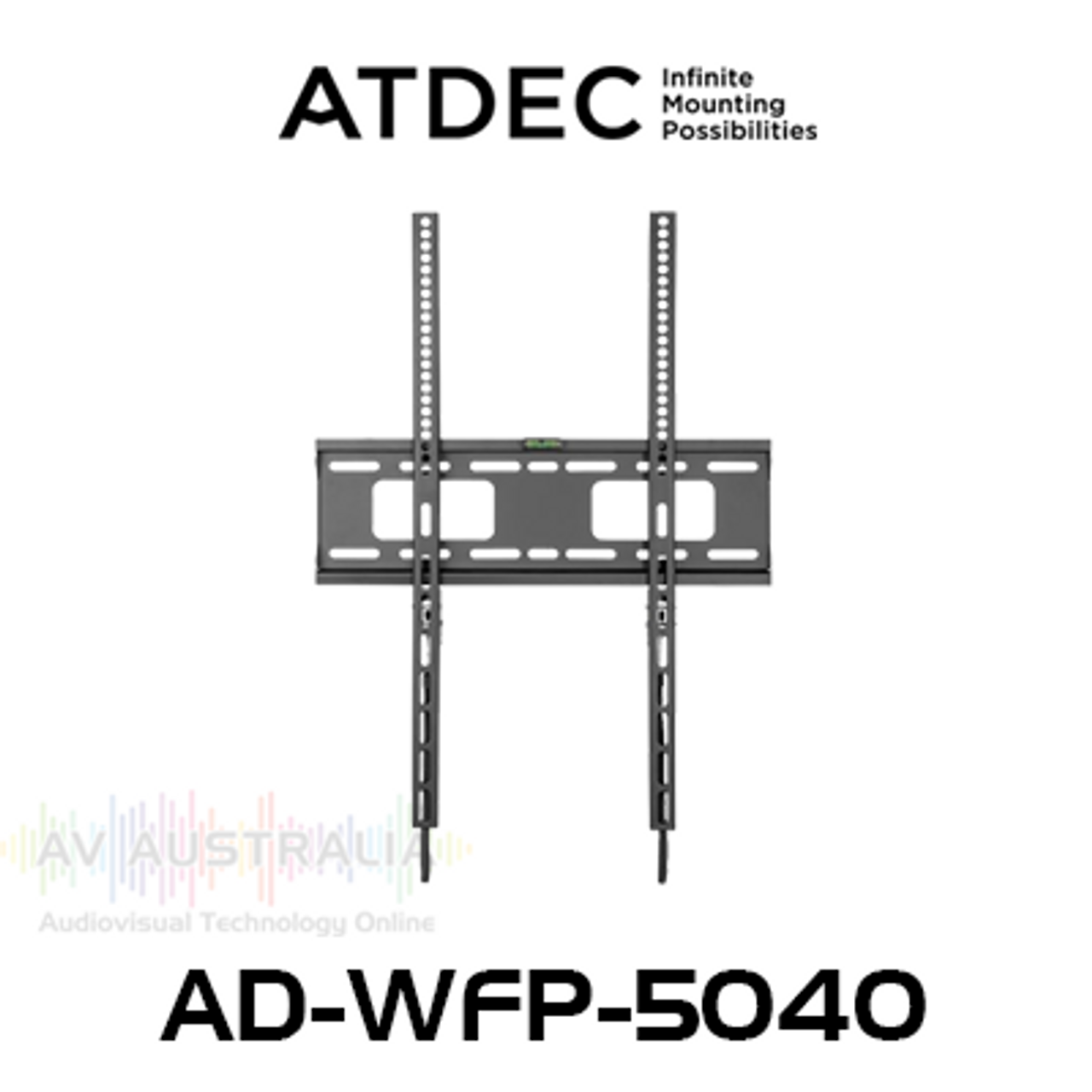 Atdec AD-WFP-5040 VESA 400x600 Portrait Display Fixed Wall Mount (50kg Max)