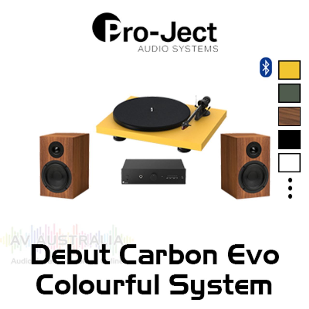 Pro-Ject Debut Carbon Evo Colourful Audio System